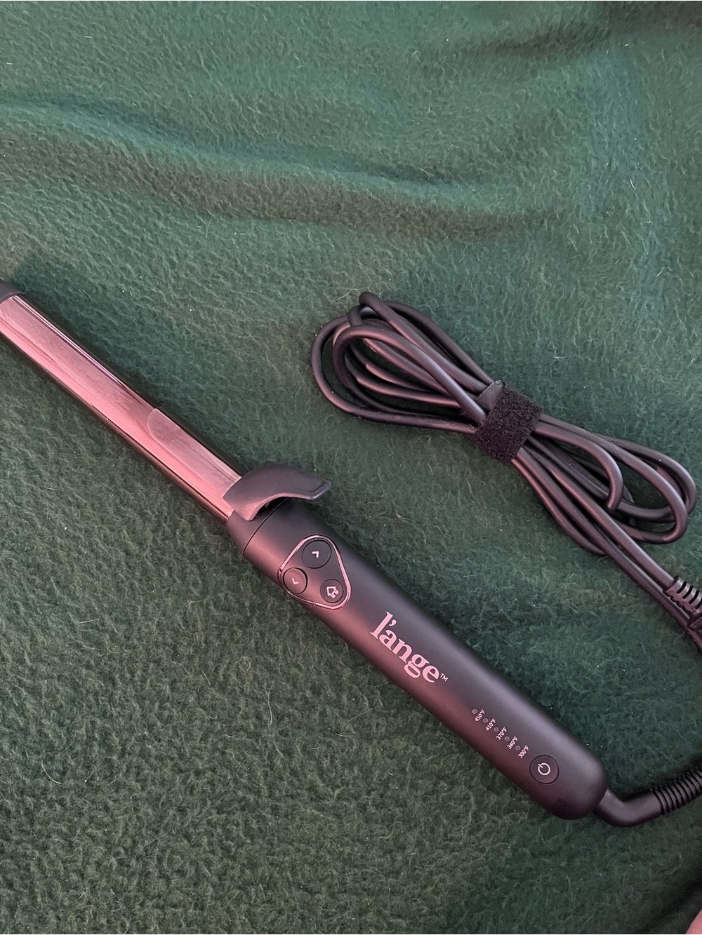 L’ANGE Le Pirouette Titanium Rotating Curling Iron